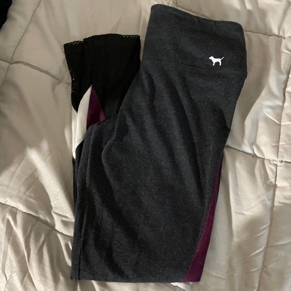 Medium, Grey Leggings by PINK